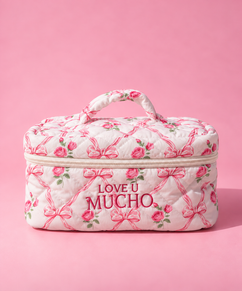 Bulto Cosmético de Rosas - Edición Limitada